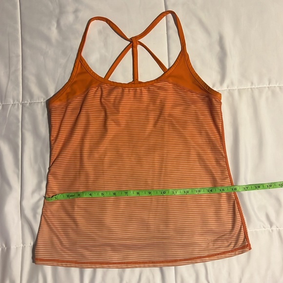 Women Orange Stripe Orangetheory Tank - Picture 2 of 4